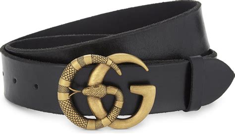 gucci black snake|Casual Belts for Men .